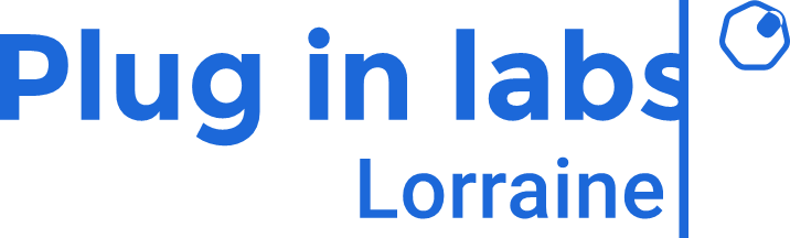Logo of the digital portal Plug in Labs Lorraine.